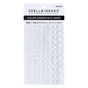 Spellbinders Color Essentials Gemme 108/Pkg - Opale SCS195 - Foto 1 di 1