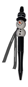 1x Schneemann Kugelschreiber - Geschenkidee, handarbeit *NEU* (20) - Bild 1 von 1