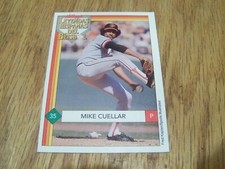 MIKE CUELLAR   LEYENDAS HISPANAS DEL BEISBOL KELLOGGS 1991  BASEBALL CARD