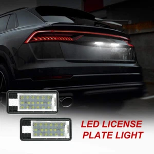 Iluminación de matrícula LED para Audi A4 8E B6 B7 A3 8P A6 4F Q7 C6 - Imagen 1 de 10