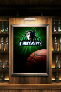 Minnesota Timberwolves NBA Basketball Home Decor Wall Art Print Poster 36x24 - Picture 1 of 3