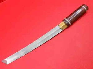 Custom Handmade Wootz Ingot Steel Japanese Wakizashi Knife Rose Wood K07 - Picture 1 of 15