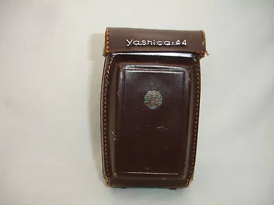 Vintage Yashica 44 TLR EverReady Brown Leather Case - Image 1 of 4