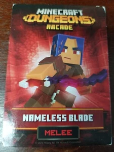 Minecraft Dungeons Nameless Blade Arcade card - Picture 1 of 2
