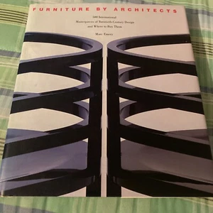 Furniture By Architecture; Hardcover Marc Emery 1983 Coffee Table Book - Bild 1 von 8