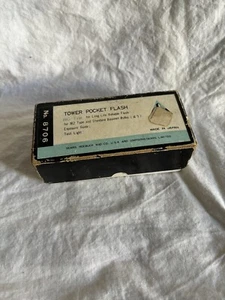 Vintage Tower Flash For Camera In Box Antique - Picture 1 of 2