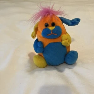 Pan de Azúcar Peluche Naranja Azul Rosa - Imagen 1 de 6