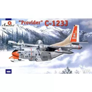 C-123J 'Provider' USAF aircraft Amodel 1406 Plastic model airplane kit 1:144 - Picture 1 of 10