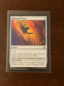 Magic the Gathering Adventures in Forgotten Realms Spiked Pit Trap - Picture 1 of 2