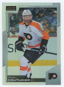 SEAN COUTURIER 2020-21 UPPER DECK O-PEE-CHEE OPC PLATINUM RAINBOW PARALLEL