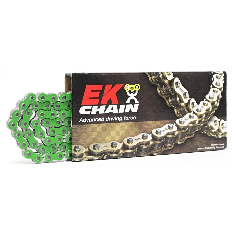 EK Chain for Kawasaki NINJA H2R 2015-2016 NX-Ring Super H/Duty Green >525 - Изображение 1 из 1