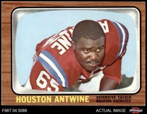 1966 Topps #2 Houston Antwine Patriots Southern Illinois 4 - VG/EX