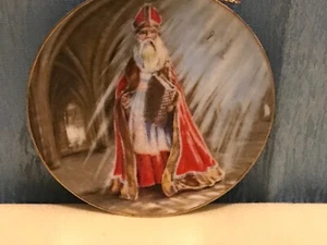History Of Santa Claus St Nicholas Limited Edition Duncan Royale 1983 Mini Teller - Bild 1 von 5
