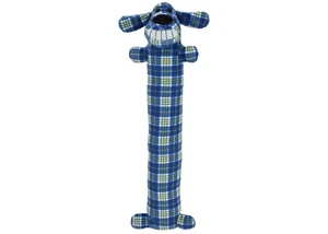Multipet Loofa 12" Azul Plaid Perro Juguete Largo Vacaciones Chirrido Janucá Janucá - Imagen 1 de 1
