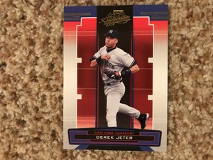 Derek Jeter Yankees 2005 Playoff Absolute Memorabilia RETAIL VERSION #6