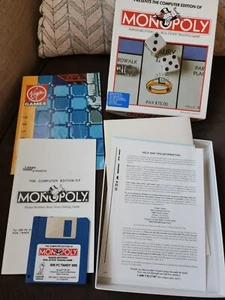 Monopoly Computer Edition (Virgin Games, 1991) PC Big Box Spiel - Bild 1 von 1