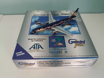 ATA American Trans Air Boeing 757 N520AT 25th Anniversary - Immagine 1 di 2