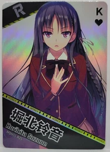 You-Zitsu Suzune Horikita Foil Doujin Carta da Gioco Trading R - Foto 1 di 1
