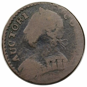 1787 Connecticut Copper, Mailed Bust Left, rare Miller 3-G.1, R6- - Picture 1 of 3