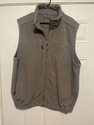 Drake Waterfowl Windproof Fleece Layering Vest Charcoal - Men’s 2XL MAGNATTACH! - Image 1 of 4