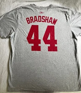 Ahmad Bradshaw NY Giants NFL XLVI Super Bowl Champs  Reebok Tshirt XXL - Picture 1 of 5