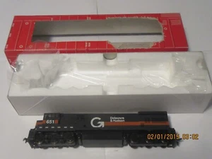 HO scale Atlas 8545 Guilford Delaware & Hudson U33C Diesel Locomotive #651 - Picture 1 of 3