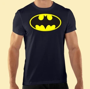 Black T Shirt, Funny, The Caped Crusader, Batman Unisex 100% Cotton - Picture 1 of 2