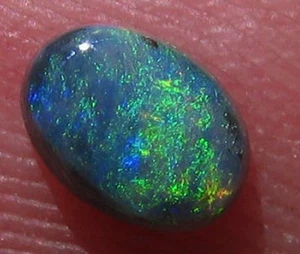 0,30 TCW Australian Lightning Ridge Pietra Solida Naturale Per Gioielli R315 - Foto 1 di 1