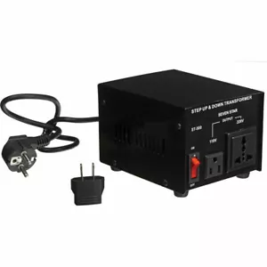 Transformador de convertidor de voltaje de 500 vatios Heavy Duty Step Up/Down 110V-220V Nuevo - Imagen 1 de 2