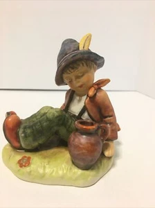Goebel Hummel Coffee Break 409 Figurine Exclusive Special Edition 8 Original Box - Picture 1 of 6