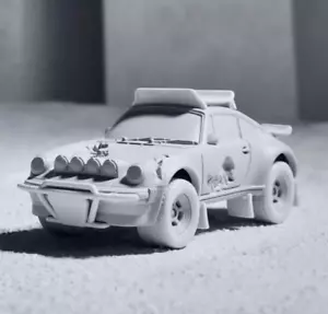 Hot Wheels x Daniel Arsham Eroded Porsche Safari 1986 911 Turbo - Ships Now ✅ - Picture 1 of 5