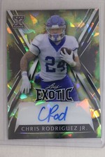 Chris Rodriguez Jr. - 2023 Leaf Exotic Football Autograph #4/7