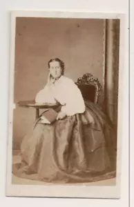 CDV vintage principessa Alessandra di Danimarca regina d'Inghilterra di Georg Hansen - Foto 1 di 2