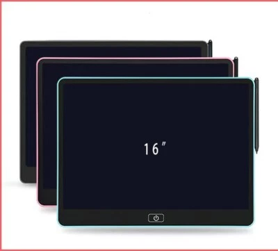 12"16" LCD Schreibtablett elektronisches Zeichnen Notizblock Kritzelbrett - Kinder Büro - Bild 1 von 4