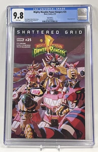 Mighty Morphin Power Rangers Shattered Grid #25 eBay Ed. Daniel Bayliss Cover - Picture 1 of 4