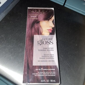 L'Oreal Paris Le Color Gloss In-Shower Toning Gloss Auburn BH - Picture 1 of 8