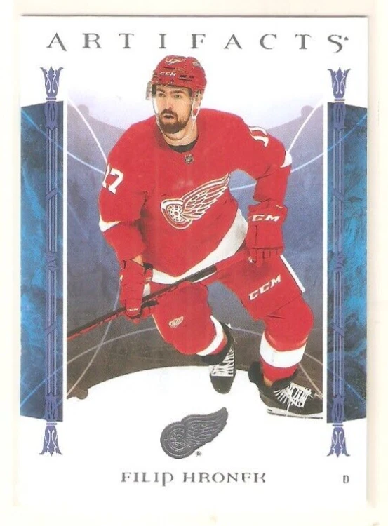 Filip Hronek 2022-23 UD Artifacts Base Card #93 Red Wings - Image 1 of 1