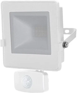 Luceco Proyector LED Sensor PIR Movimiento 10W Blanco Seguridad Exterior Luz de Inundación - Imagen 1 de 2