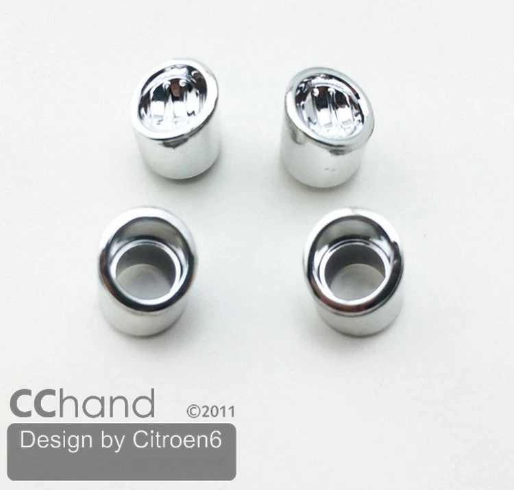 CC HAND Exhaust Pipe  For 1/14 TAMIYA BENZ New Actros (Electroplating) - Image 1 of 2