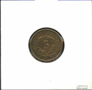 German Empire Jägernr: 316 1935 A Aluminum-Bronze very fine 1935 5 reich pfennig - Picture 1 of 1