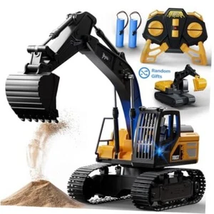 Remote Control Toys, RC Construction Vehicles Toys for Kids, 2.4G RC Excavator - Picture 1 of 7