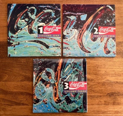 Vintage Coca Cola 1992 Summer Olympics Barcelona Spain Music CDs Volume 1 2 3 - Image 1 of 4