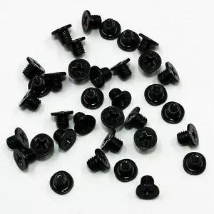20pcs 2.5" Hard Drive HDD SSD Flat Head M3x3mm Screws for Laptop NoteBook - Afbeelding 1 van 1