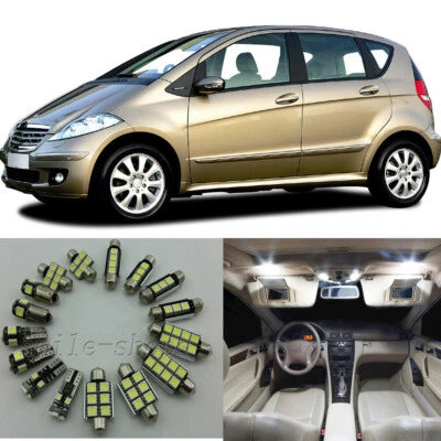 Kit de luces LED interiores 18x blancas para Mercedes-Benz Clase A W169 2004-2005 Foto 1 de 4