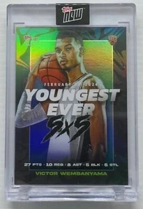 2023-24 Topps Now Victor Wembanyama Rookie RC #VW-2 Spurs - Picture 1 of 2