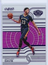 2015-16 Panini Clear Vision Basketball Purple #63 Anthony Davis #25/25