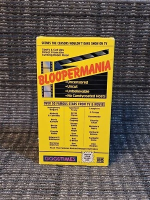 Bloopermania VHS 1987 Good Times  - Image 1 of 4