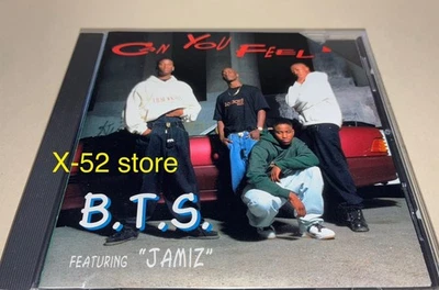 BTS 90s R&B group CD Can You Feel It feat Jamiz Jamahl Haris Blaq Tongue Society Foto 1 de 4