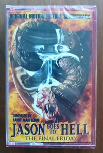Final Friday the 13th Jason Goes to Hell 1993 OST Cassette New Terror Vision OOP - Picture 1 of 3
