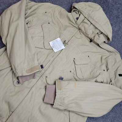 Chaqueta Parka 686 Para Hombre 2XL Marrón Impermeable Infidry Snowboard Con Capucha Cremallera Completa Foto 1 de 4